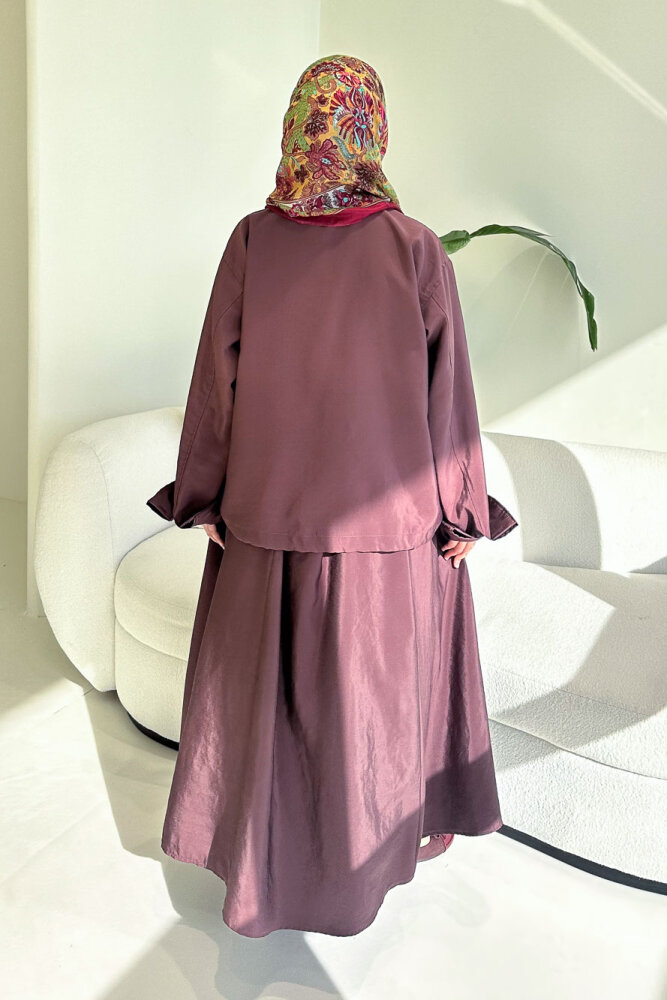 Zafira Etekli Takım - Mürdüm - 8